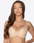 Gaia Veronika Padded Balconette Bra Beige