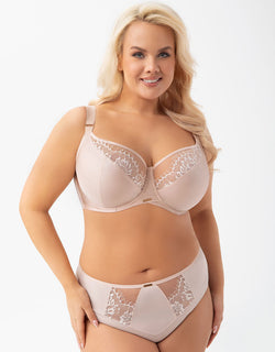 Gorsenia Evia Balconette Bra Beige