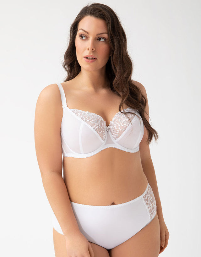 Gorsenia Victoria Full Cup Bra White