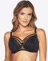 Kinga Isla Padded Balconette Bra Black