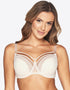 Kinga Isla Padded Balconette Bra Cream