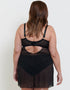 Liaison Venice Balcony Babydoll Black