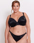Liaison Lisbon Padded Plunge Bra Black