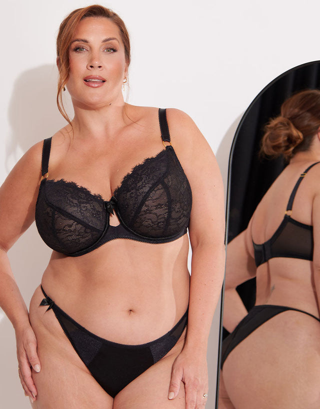 Liaison Paris Balcony Bra Black