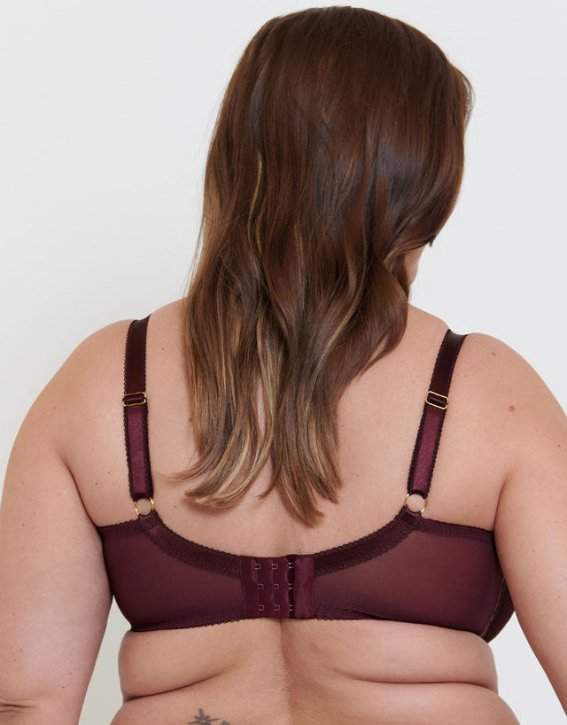 Liaison Paris Balcony Bra Merlot