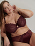 Liaison Paris Balcony Bra Merlot