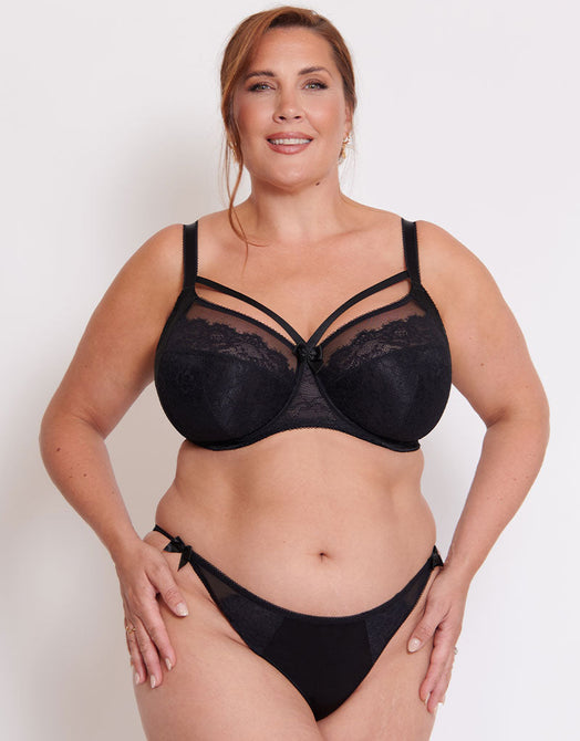 Liaison Sydney Side Support Balcony Bra Black