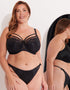 Liaison Sydney Side Support Balcony Bra Black