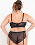 Liaison Vienna Padded Longline Balcony Bra Black