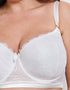 Liaison Vienna Padded Longline Balcony Bra White