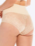 Magic Tummy Shaper Lace Control Brief Latte Beige
