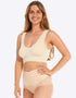 Magic Tummy Shaper Lace Control Brief Latte Beige