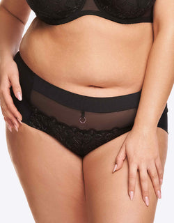 Nessa Daisy Full Brief Black