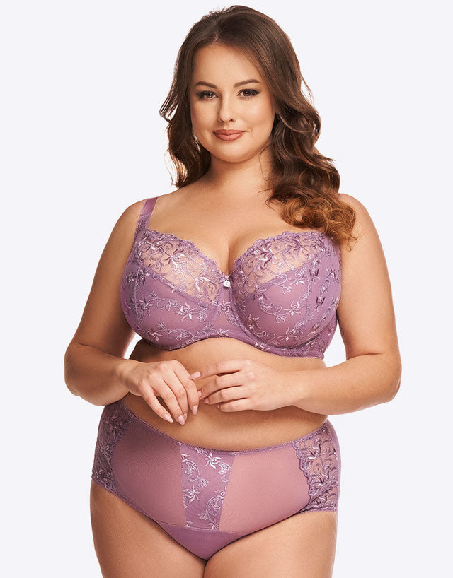 Nessa Luiza Full Brief Heather Purple