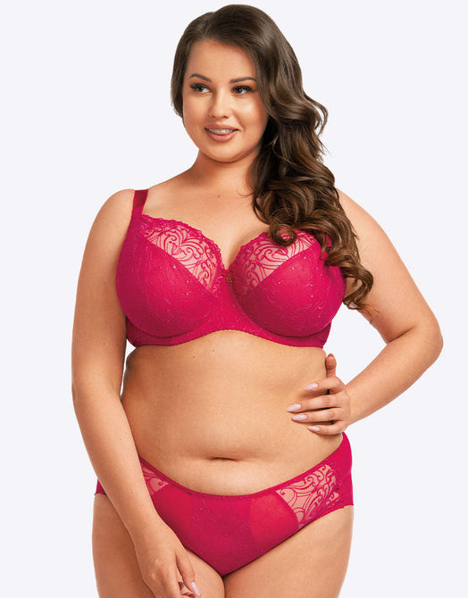 Nessa Sonata Balconette Bra Raspberry Pink