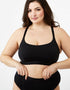 Oola Hidden Wire Bralette Black