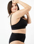 Oola Hidden Wire Bralette Black