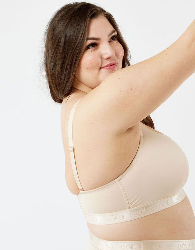Oola Hidden Wire Bralette Latte Beige