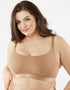 Oola Hidden Wire Bralette Mocha Brown