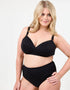 Oola Super Soft Cotton Padded Non-Wired Bra Black