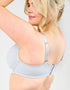 Oola Super Soft Cotton Moulded T-Shirt Bra Grey Marl