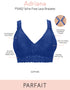 Parfait Adriana Lace Bralette Sapphire Blue