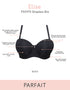 Parfait Elise Strapless Bra Black