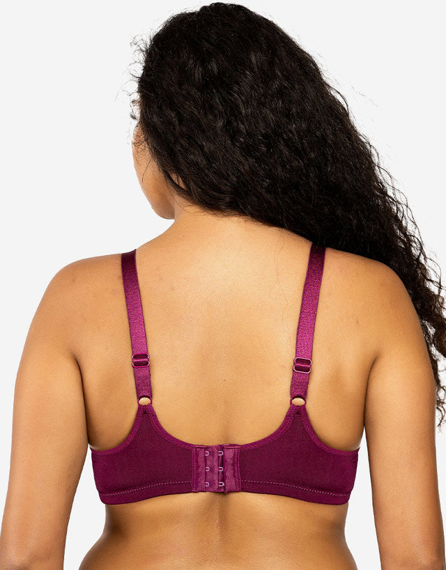Parfait Enora Minimizer Bra Blackberry Purple