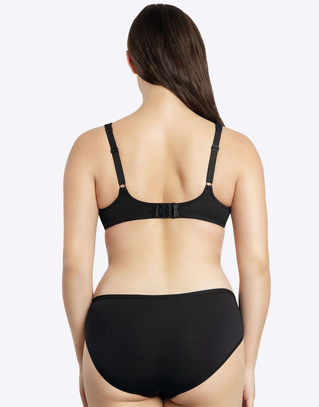 Parfait Erika Moulded Full Cup T Shirt Bra Black