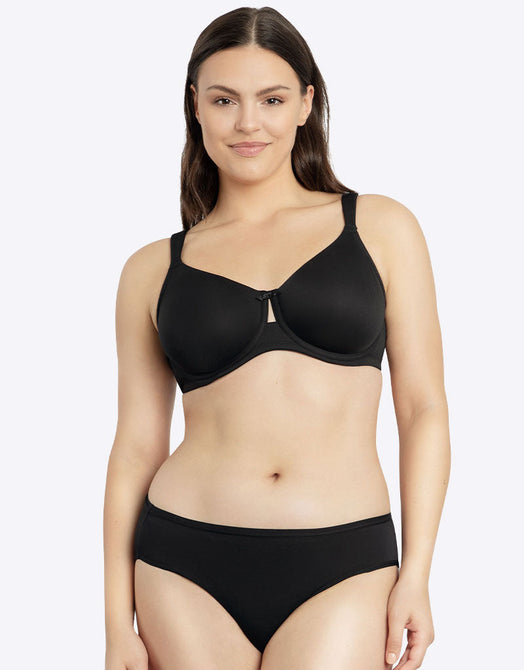 Parfait Erika Moulded Full Cup T Shirt Bra Black