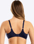 Parfait Pearl Unlined Seamless Minimizer Bra Navy Blue
