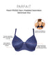 Parfait Pearl Unlined Seamless Minimizer Bra Navy Blue