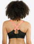 Parfait Power Fit Wired Sports Bra Black/Pink