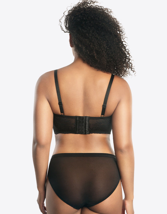 Parfait Sandrine Longline Plunge Bra Black