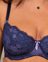 Pour Moi Amour Full Cup Bra Navy/Lavender