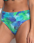 Pour Moi Aruba Fold Over Bikini Brief Aqua Palm
