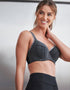 Pour Moi Energy Reach Full Cup Sports Bra Black/Silver