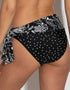 Pour Moi Getaway Fold Over Bikini Brief Black/White