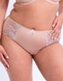 Pour Moi Imogen Rose Embroidered Brief Latte