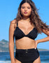 Pour Moi Samoa Bikini Top Black