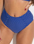 Pour Moi Sicily High Waist Contol Bikini Brief Blue/White Spot