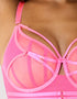 Playful Promises Eddie Longline Balconette Bra Hot Pink