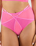 Playful Promises Eddie High Waist Brief Hot Pink