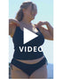 Watch the video lookbook for the Curvy Kate Jet Set tankini in Black