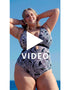 Watch the video lookbook for the Curvy Kate Ripple Reef swimsuit in Black Print