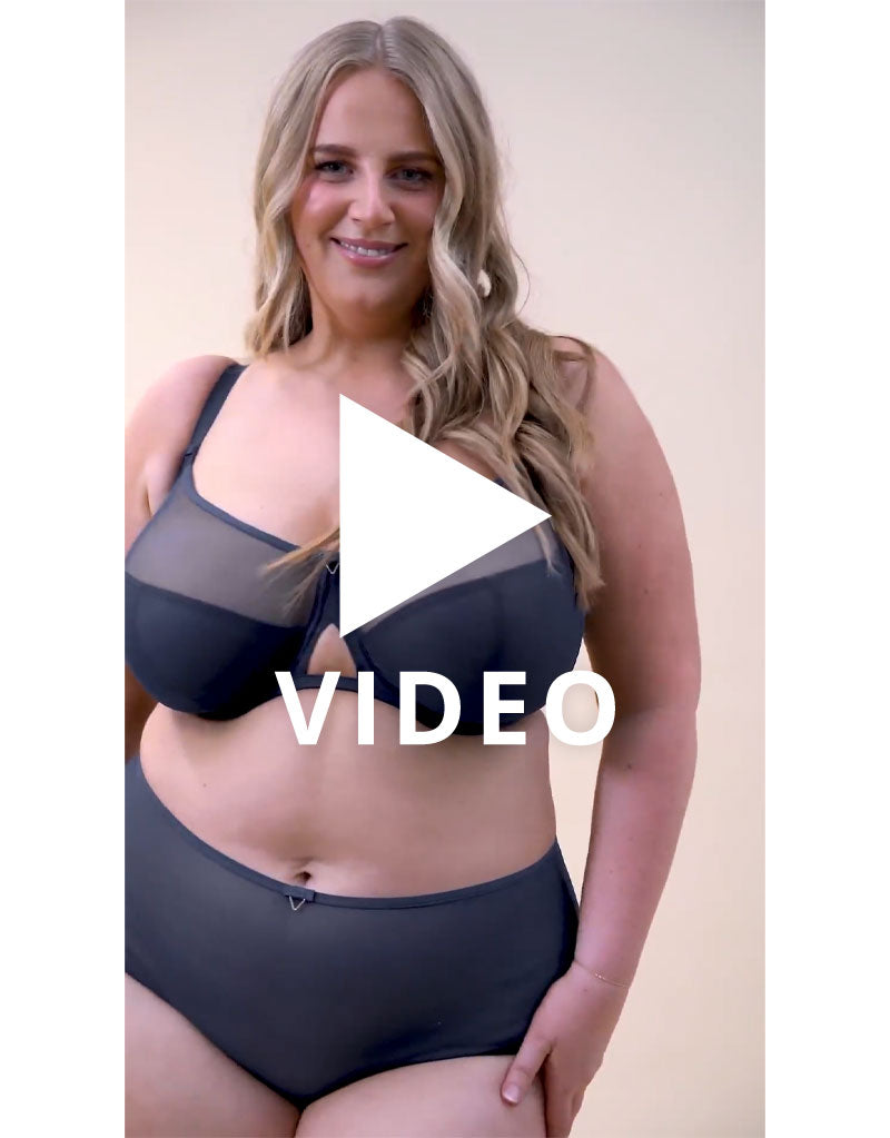 Get a 360 look at the Curvy Kate Victory side support bra in Navy Blue