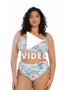 Get the 360 view of the Elomi Sunshine Cove plunge bikini top in Aqua Print