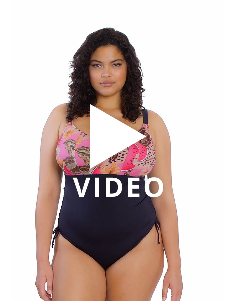 Get the 360 view of the Elomi Cabana Nights swimsuit in Multi Black