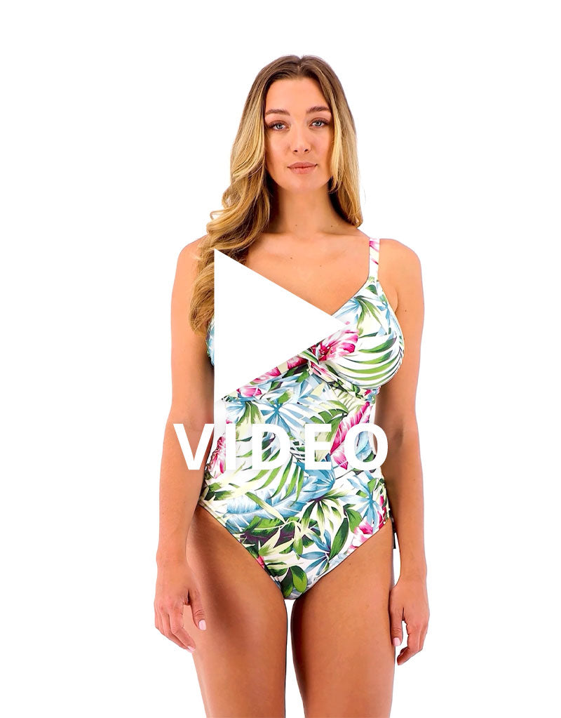 Get the 360 view of the Fantasie Langkawi swimsuit in White Print