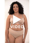 Get a 360 look at our Flirtelle Josie plunge bra in Light Taupe